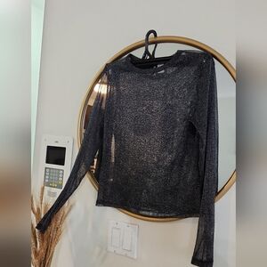 Women's Sparkly Glitter Long Sleeve